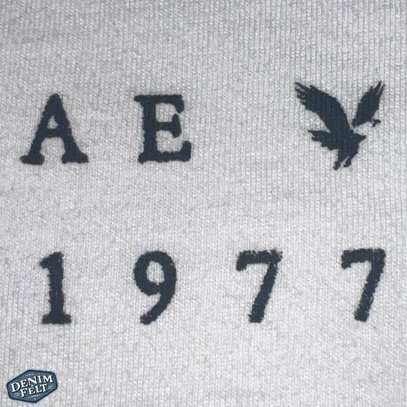 American Eagle AE Men’s White AE Logo Graphic T-Shirt/Tee | NEW/NWT!! - Picture 8 of 13